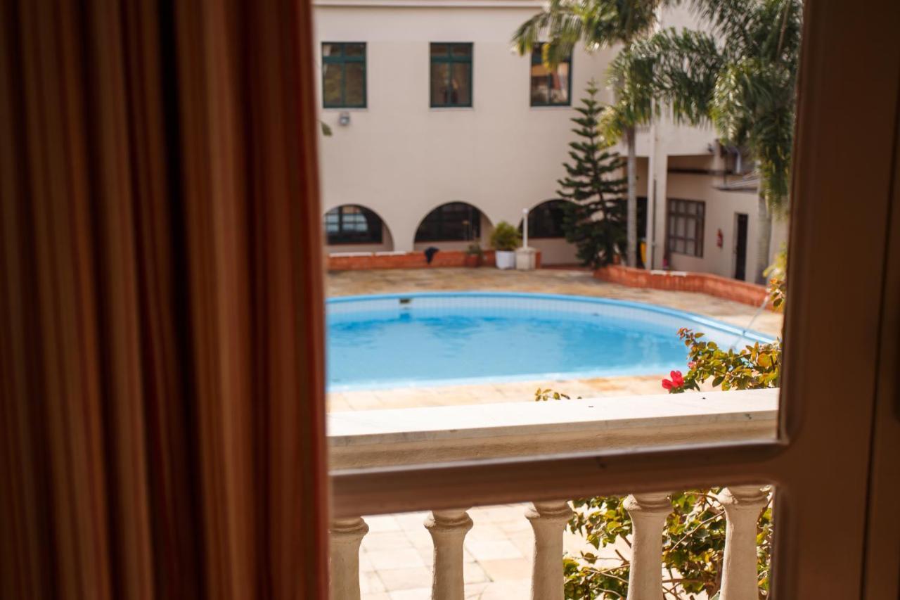 Hotel Atlantico Praia Cassino Bagian luar foto
