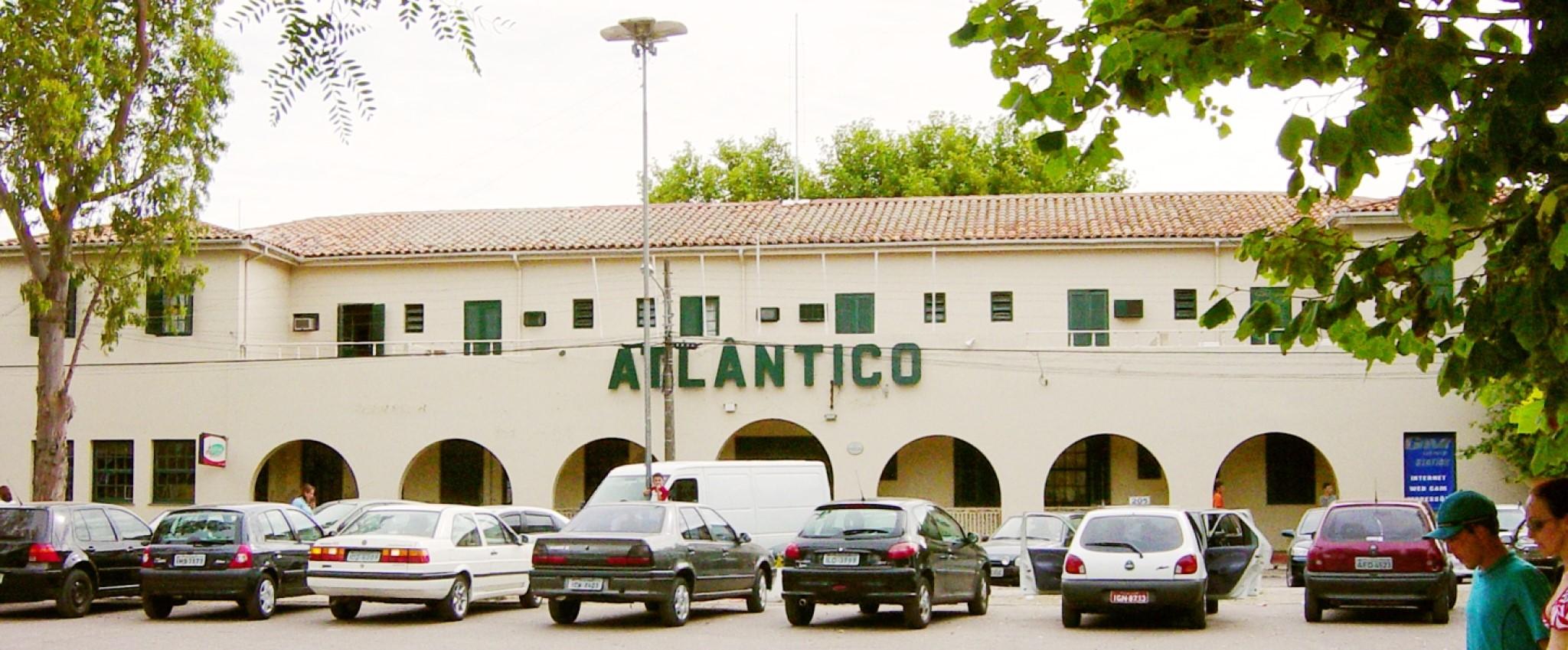 Hotel Atlantico Praia Cassino Bagian luar foto